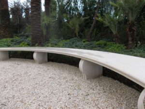 Banc en marbre