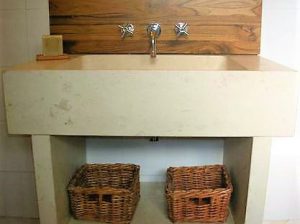 Salle de bain Marbre et bois